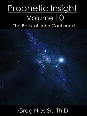 cover image of Prophetic Insight Volume 10
